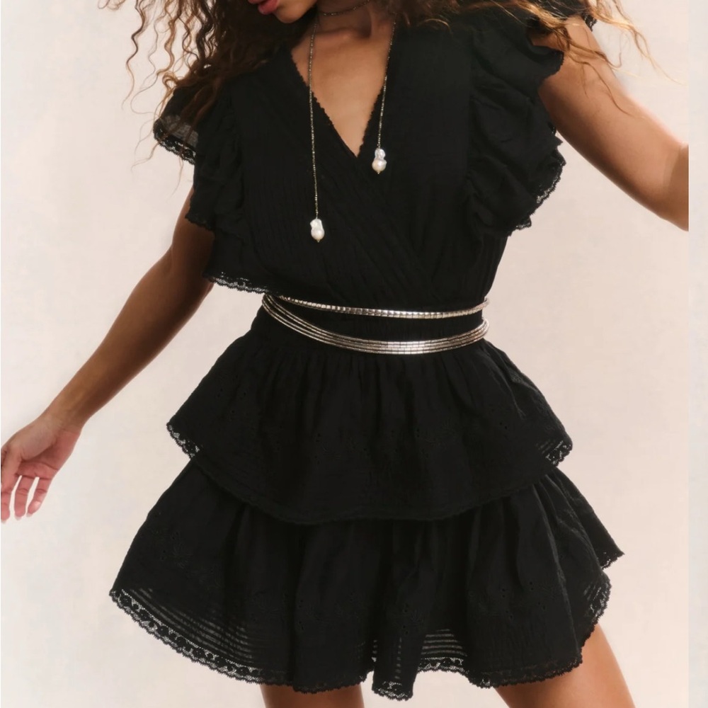 LoveShackFancy Gwen Heritage Mini Dress